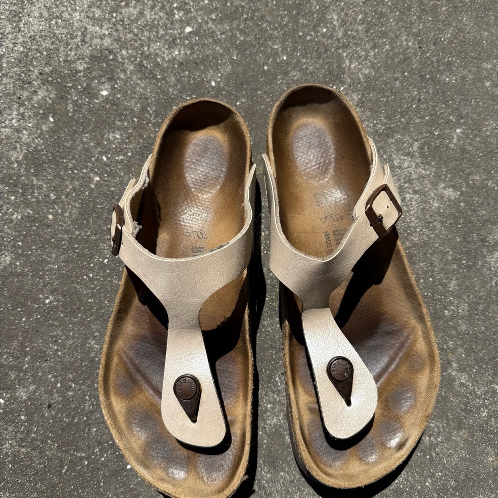 BIRKENSTOCK Women's Gizeh Birko-Flor Sandal Sz 39 US 8.5